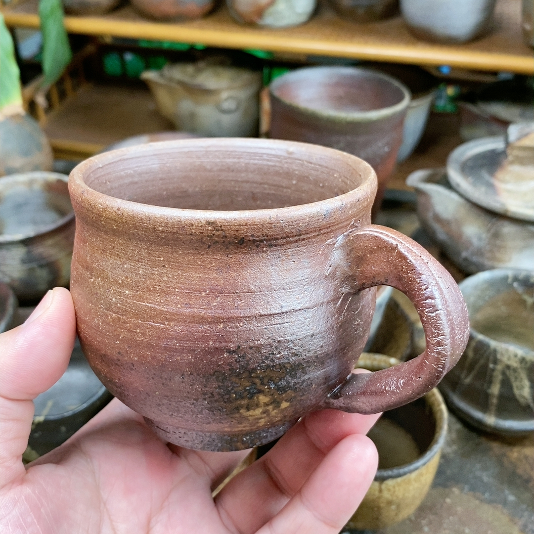 备前烧咖啡杯