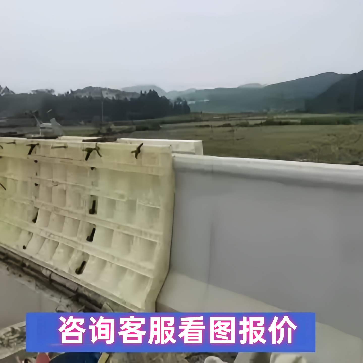 防撞墙模板护栏高速公路隔离墩