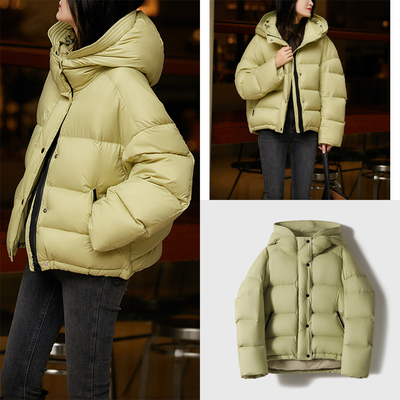 抗寒冻龄泡芙感！95白鹅绒羽绒服