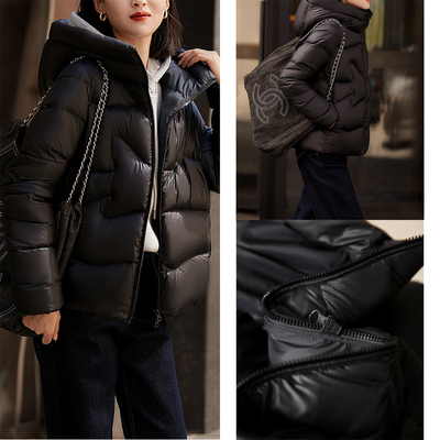 行走的羽绒被！五防连帽95鹅绒服