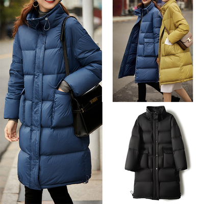 寒冬不怕冷！中长款高端90鹅绒服