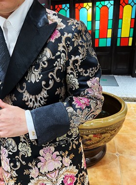 爱穿衣服的让先生 巴洛克风格宫廷大衣