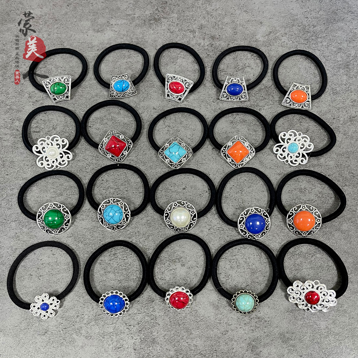 蒙古族头饰儿童民族风发饰古风头绳发圈皮筋黑色皮筋头花小饰品,饰品/流行首饰/时尚饰品新,发饰,淘宝优惠券,粉丝福利购,淘宝优惠卷