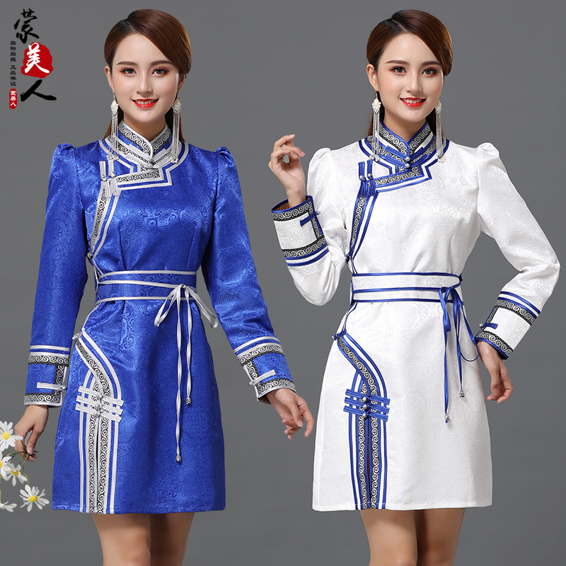 蒙古元素女装外套改良立领盘扣