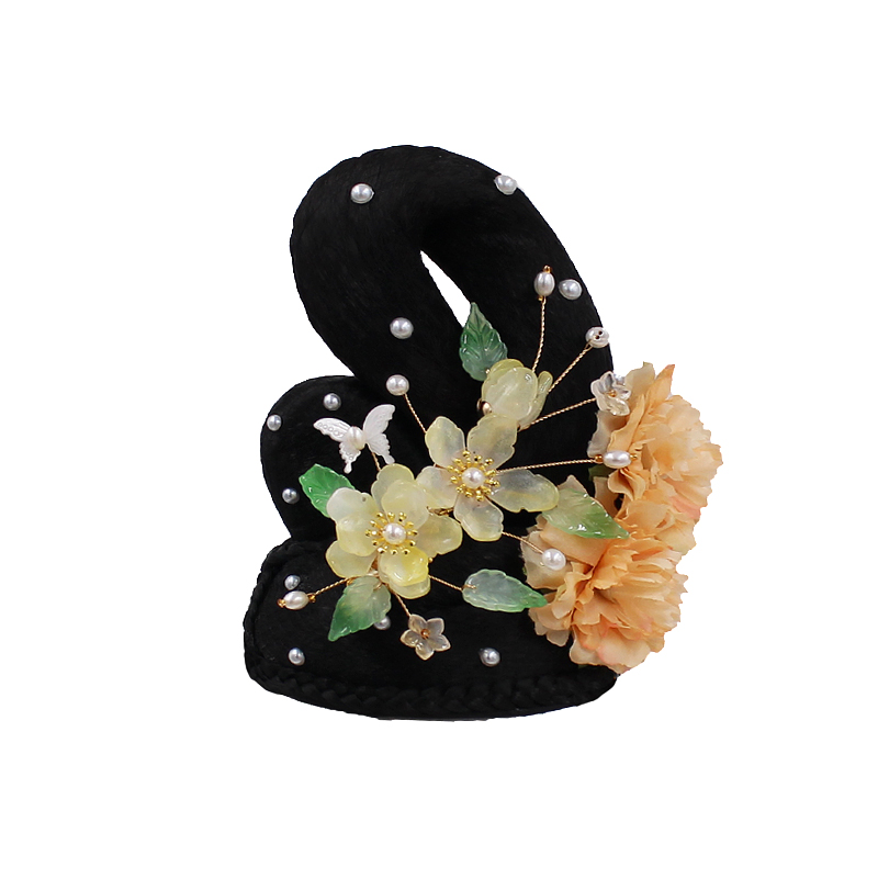 古装舞台头饰假发古典舞蹈造型