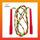 儿童新款 幼儿园初学者小学生比赛可调节竹节绳中考专用跳绳