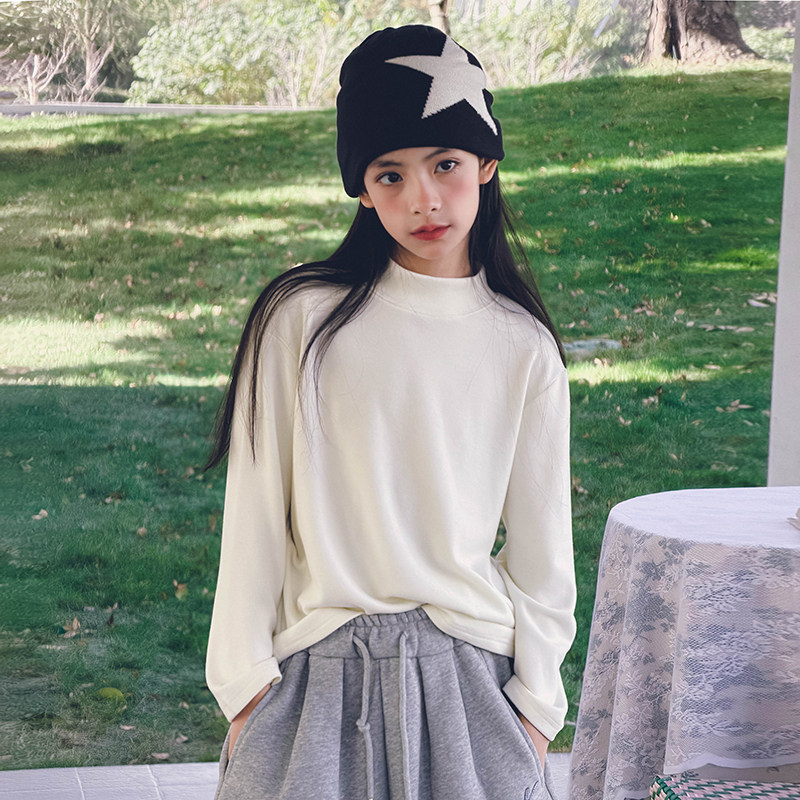 冷大娘男女中大童秋冬加绒内搭T恤加厚保暖半高领衫打底上衣亲子,童装/婴儿装/亲子装,T恤,淘宝优惠券,粉丝福利购,淘宝优惠卷