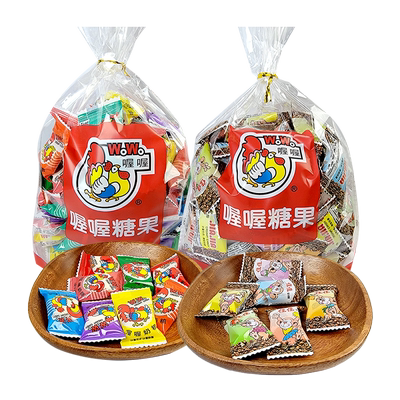 喔喔奶糖佳佳奶糖软糖果500g