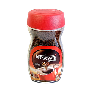 NESCAFE雀巢咖啡醇品速溶咖啡瓶装200g馥郁醇香源于双豆分离烘焙