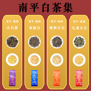 草木纪｜南平白茶集 建阳小白茶/政和大白/九龙大白/水仙白礼盒装