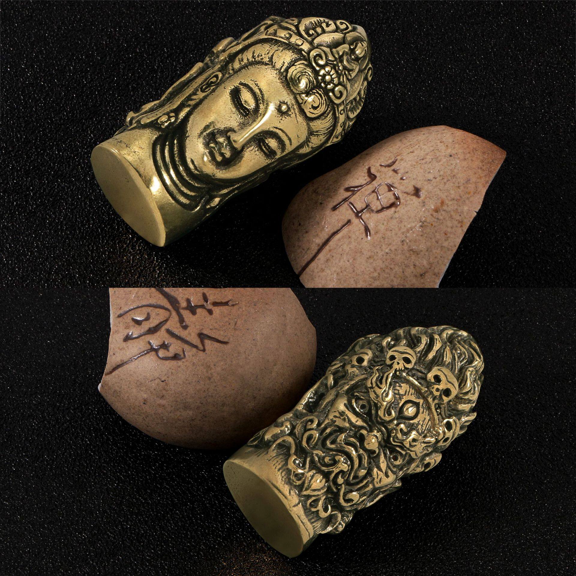 复古怀旧黄铜善恶佛魔一念之间佛