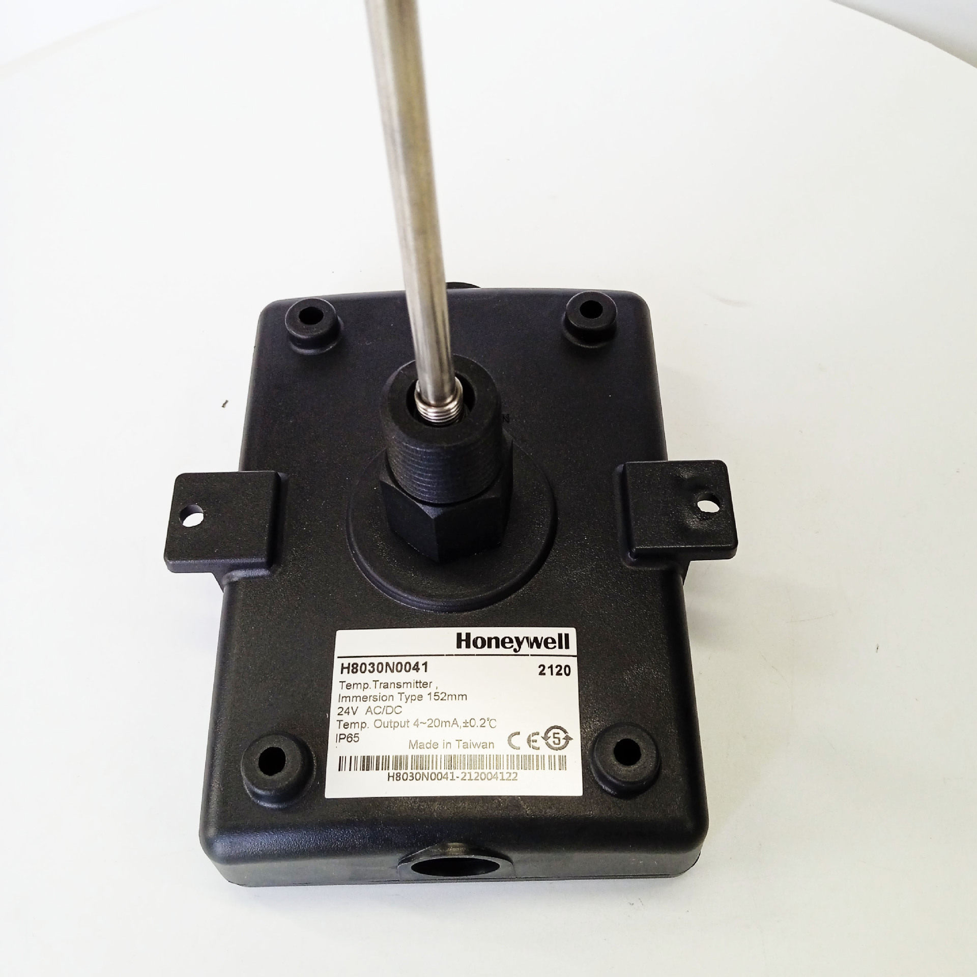 honeywell霍尼韦尔h8030n0041浸入式水管温度传感器4~20ma  152mm