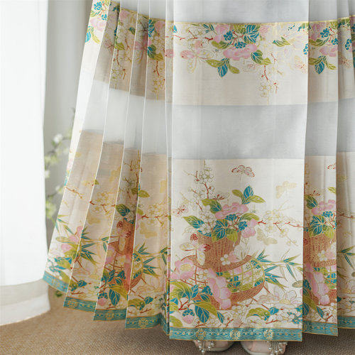 【一栏春色】花蝶马面 帝尧汉服原创仿妆花马面裙