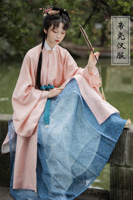 【冰裂窗景】双十一全店九折渐变印花明制马面裙帝尧汉服复原