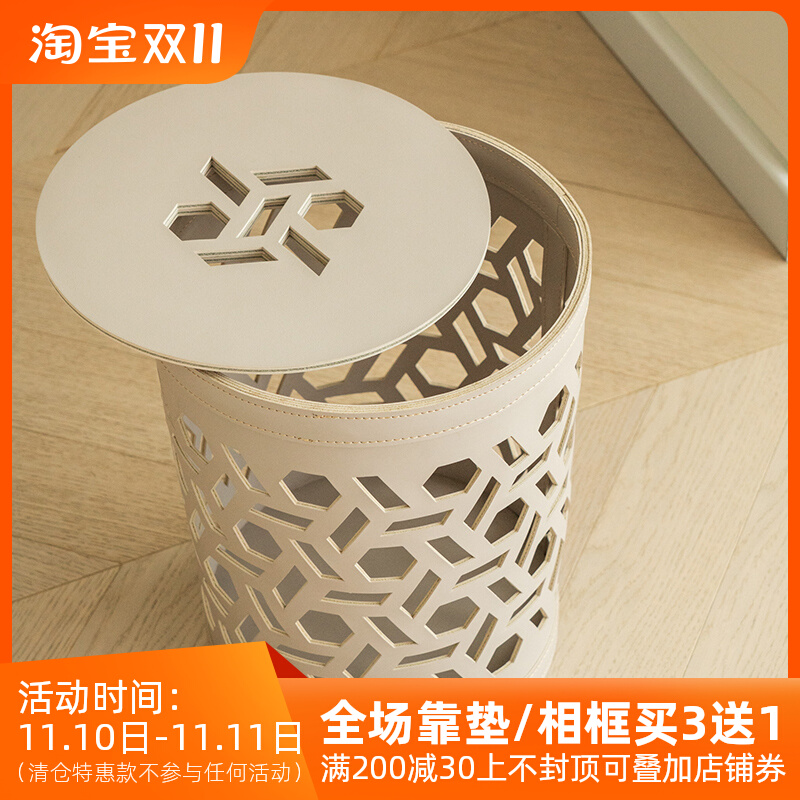 垃圾桶高颜值欧式客厅卧室垃圾桶