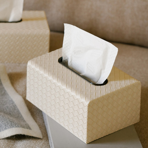 纸巾盒轻奢餐巾盒茶几装饰