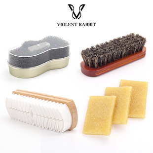 清洁护理鞋刷磨砂皮大黄靴绒面麂皮刷皮具翻毛皮小白鞋生胶片去污