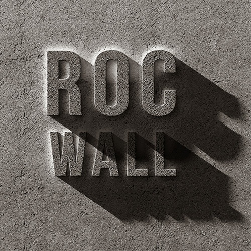 背发光字亚克力字logo定做水泥字