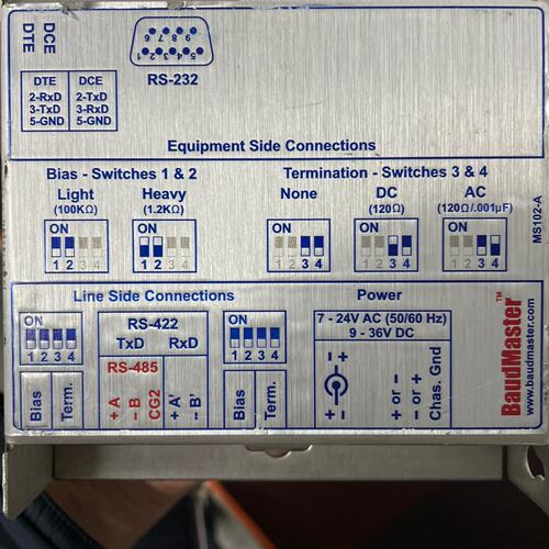 【议价】Baud RS232到RS485或422信号