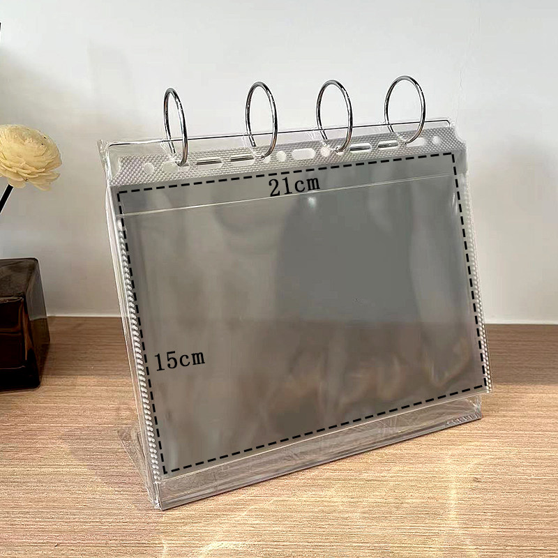 8寸A5台历摆台明信片卡册明信片展示小卡收纳册拍立得相册镭射标