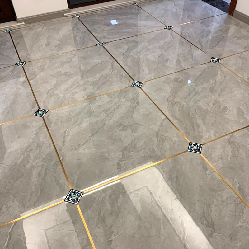 瓷砖美缝贴纸客厅地板地砖装饰对角贴自粘地贴地面缝隙美边线耐磨