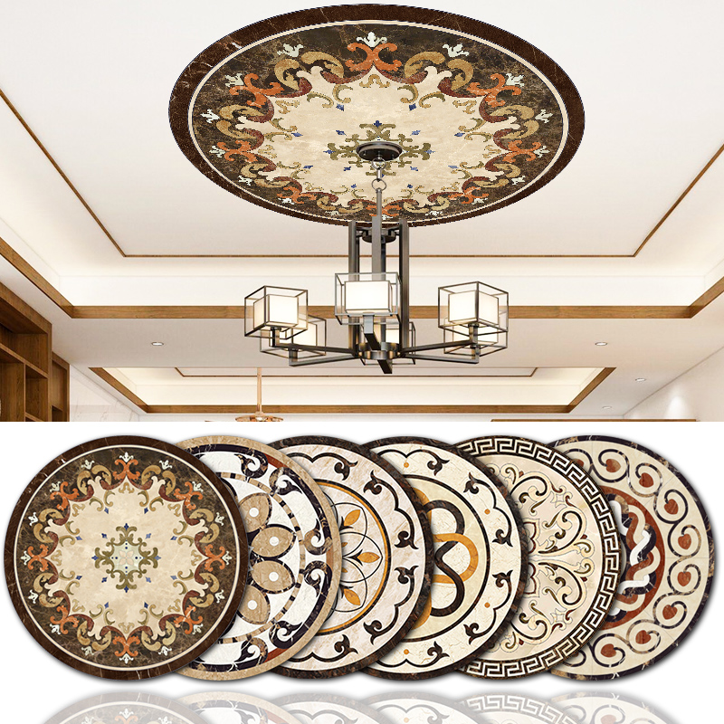 客厅天花板吊顶拼花房顶遮丑贴纸