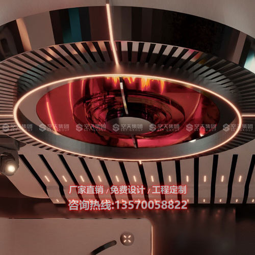 定制KTV包房设计金属不锈钢装饰