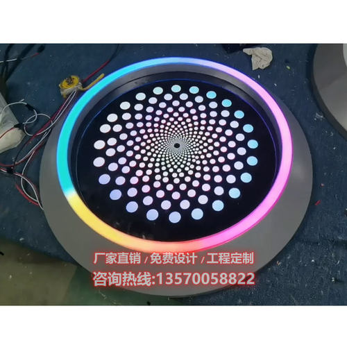 定制KTV金属模块电玩城模块灯装修设计千层镜游乐场深渊镜科技馆