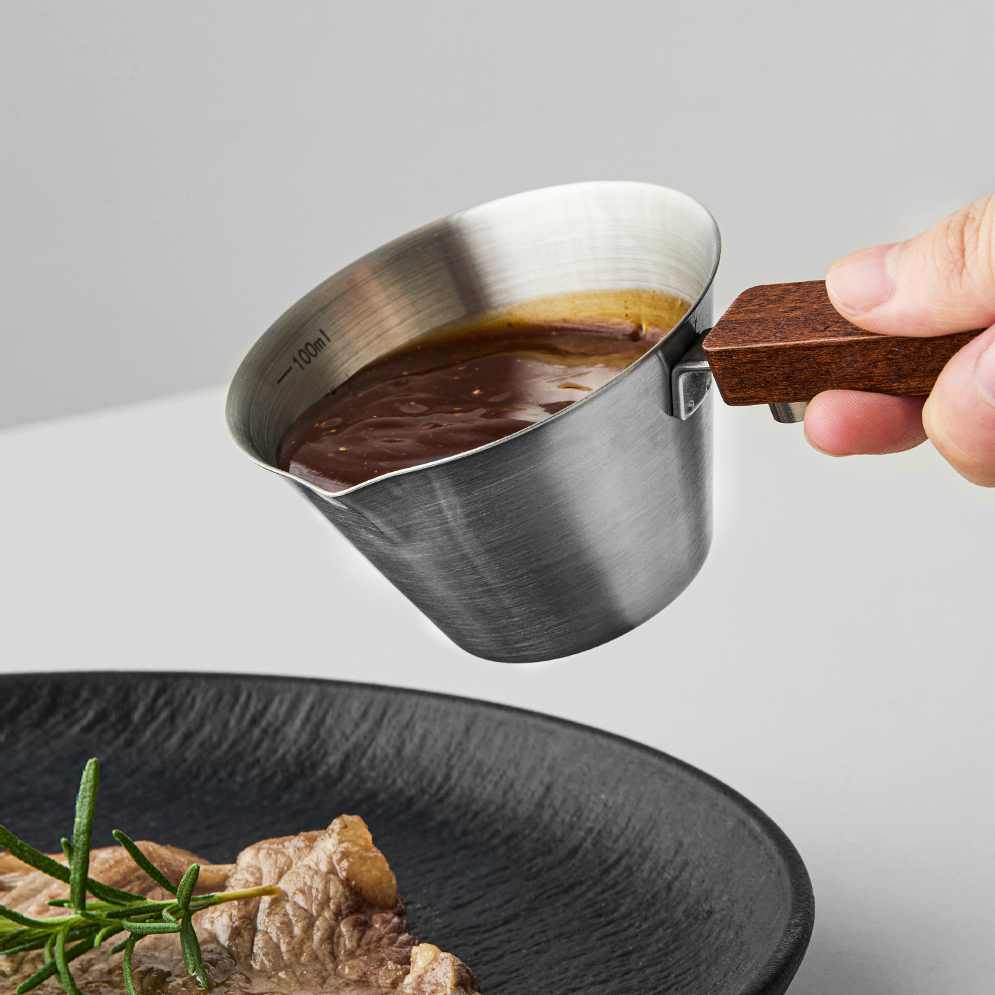 米立风物304不锈钢酱汁杯小奶盅量杯带刻度酱油碟西餐牛排酱汁碟,餐饮具,碟,淘宝优惠券,粉丝福利购,淘宝优惠卷