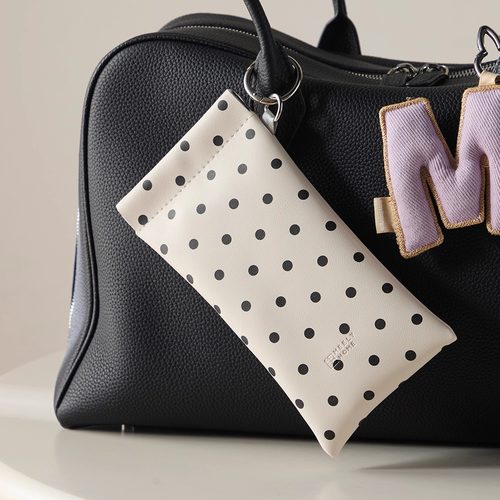 米立风物韩版波点眼镜收纳包