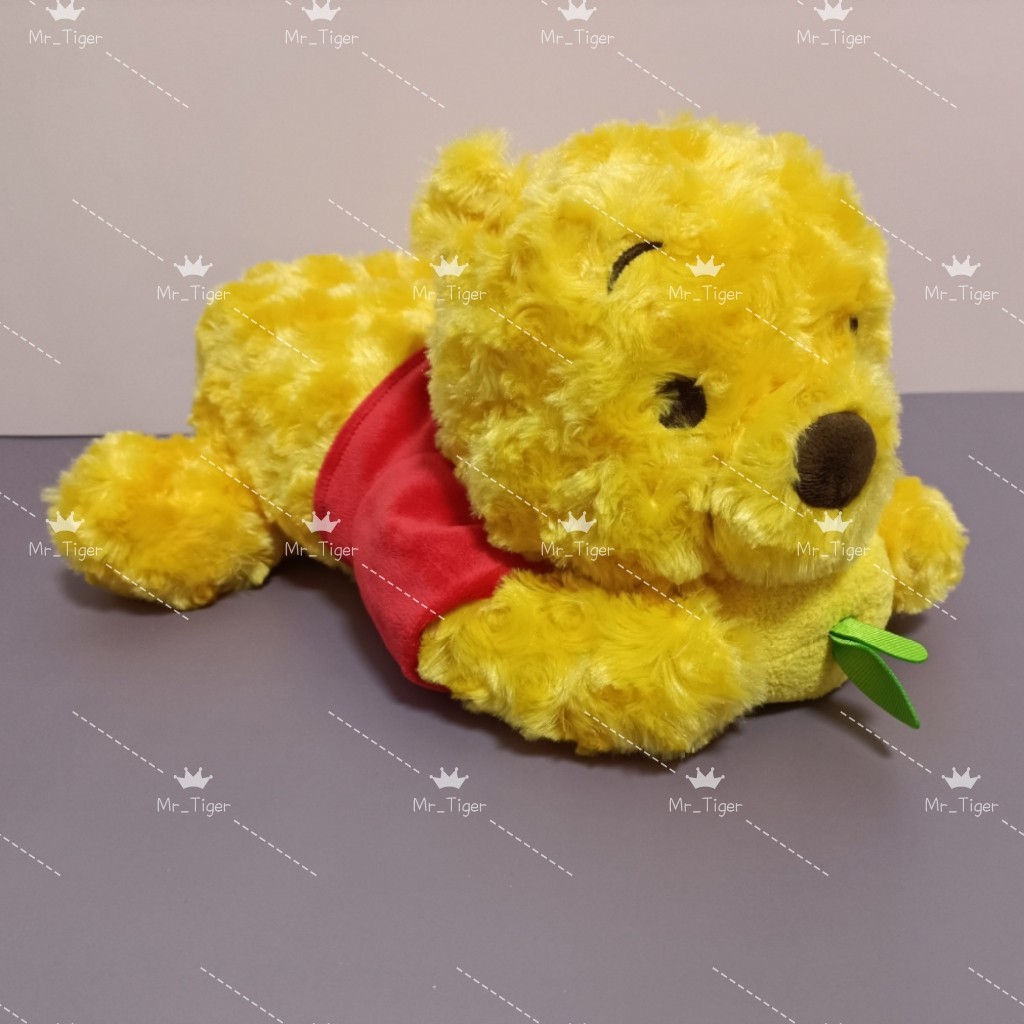 国内现货东京迪士尼羽生结弦同款柚子噗噗小熊维尼Pooh大号纸巾盒