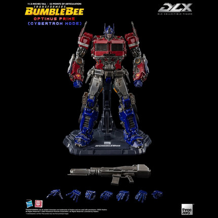 Threezero 变形金刚大黄蜂电影 DLX 擎天柱 塞伯坦模式 成品可动