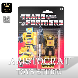 孩之宝 变形金刚 沃尔玛限定 复古挂卡系列 G1 D级大黄蜂 汽车人