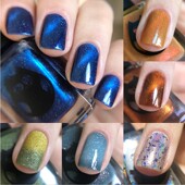 Legend安娜 特价 盖子粘俄罗斯Dance 童话达人温变镭射磁性指甲油