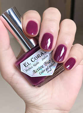 2021年新款俄罗斯EL Corazon纯色指甲油快干持久免烤不可剥不掉色