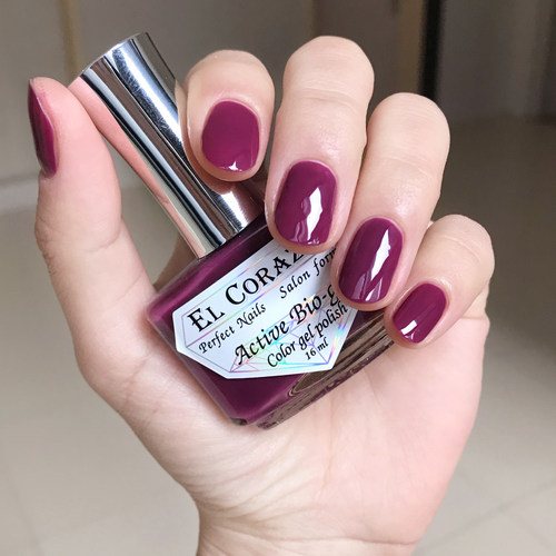 2021年新款俄罗斯EL Corazon纯色指甲油快干持久免烤不可剥不掉色