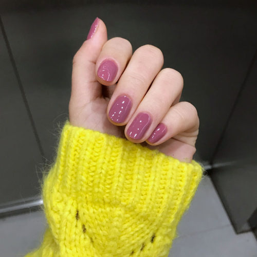 essie美国白色快干不可剥指甲油