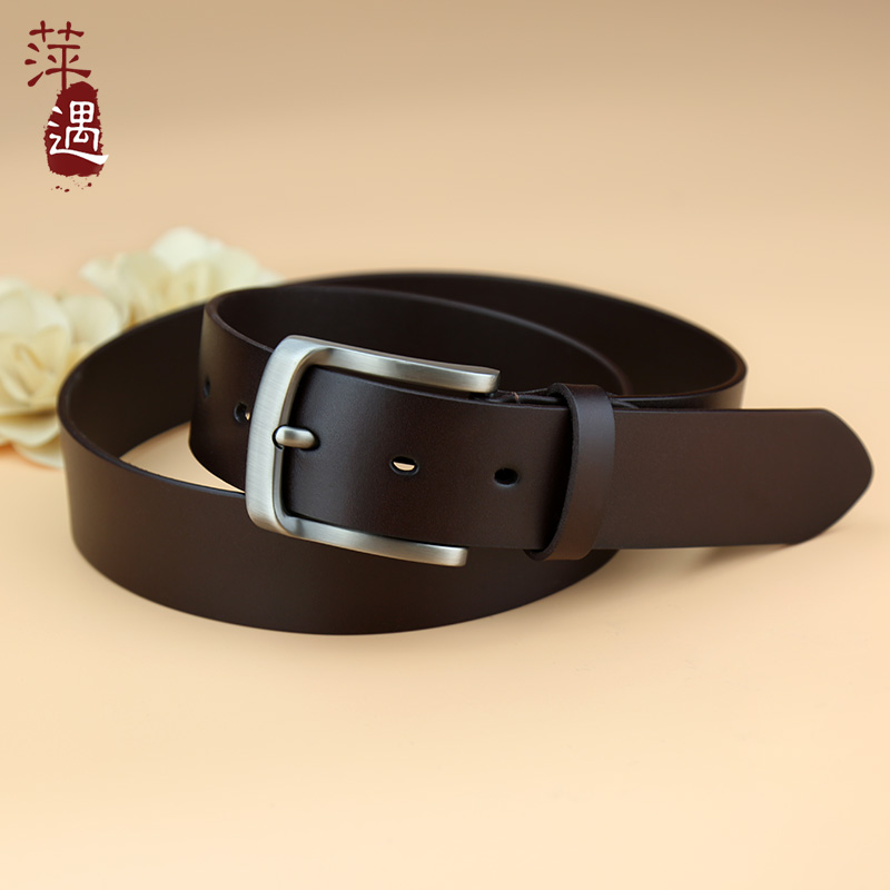 经久耐用！真皮皮带男休闲百搭