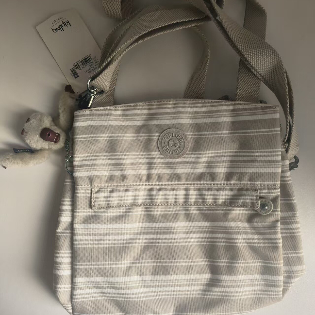 Kipling 双肩包日本奥莱限定休闲包通勤包学生包 旅游帆布包