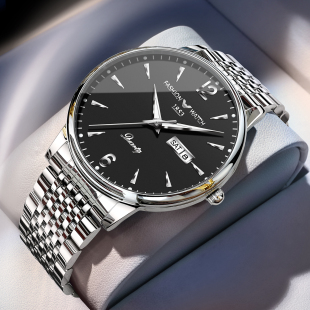 简约防水自动夜光商务高级感石英表 2026新款 瑞士男士 手表机械男款