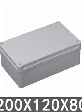 ABS塑料AG户外防雨箱室外电源监控密封电气防水接线盒200X120X80