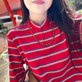 棉旗袍上衣 原创好品质柔软秋冬针织轻中式 画子行山水 调色盘