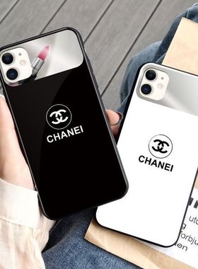 小香风手机壳S9适用RENON8/9镜面防摔VIVOX90镜子80白色X70/60/X50/S15/S12/S9/X30/S12PRO/S10/S6/S7/S5/X27