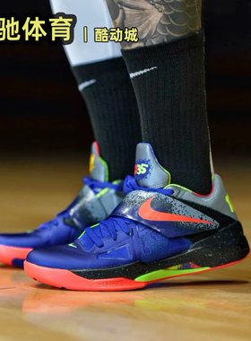 NIKE KD 4 Retro杜兰特4代 男子运动气垫缓震篮球鞋HF9098 FQ8180