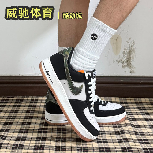 耐克Nike空军一号复古休闲板鞋男