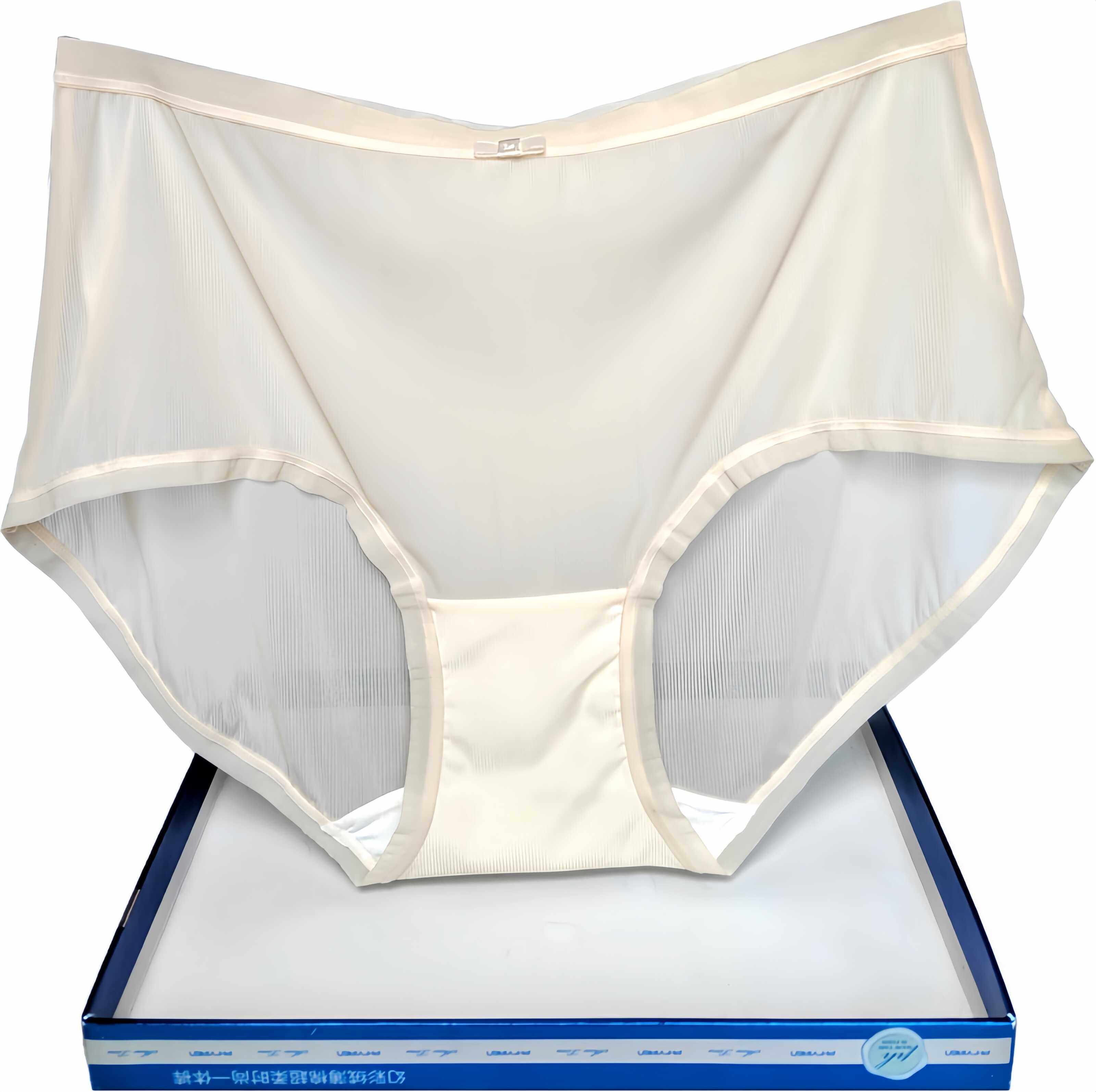 彩田内裤女高腰32586薄细螺纹冰丝速干抗菌平脚石墨烯当季32585透,女士内衣/男士内衣/家居服,女三角裤,淘宝优惠券,粉丝福利购,淘宝优惠卷