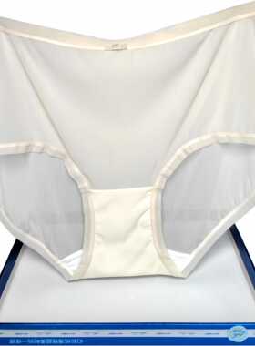 彩田内裤女高腰32586薄细螺纹冰丝速干抗菌平脚石墨烯当季32585透