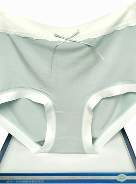 彩田花仙子内裤女中腰22015高腰22016无痕边莫代尔蝴蝶结抗菌包臀