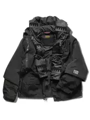20Aw Kapital Hirata Kazuhiro Japanese Retro Patchwork Waterproof Windproof Multifunctional Loose Jacket