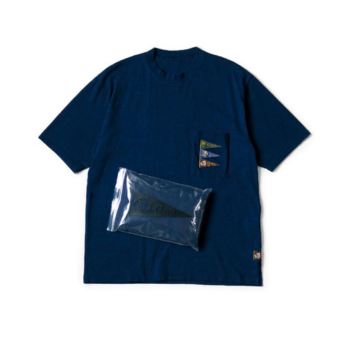 短袖日系休闲男女三角旗